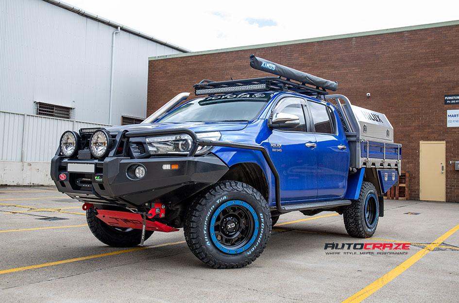 TOYOTA HILUX N80 4WD RG2 SATIN BLACK